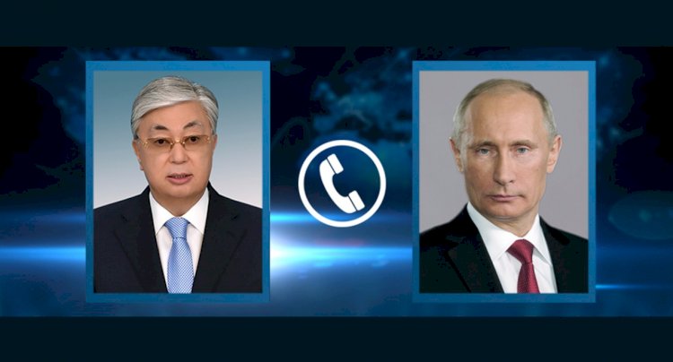 Состоялся телефонный разговор президентов Казахстана и России