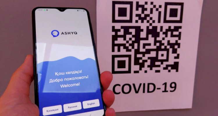 Вакцинированные казахстанцы  получили «зеленый» статус в приложении Ashyq