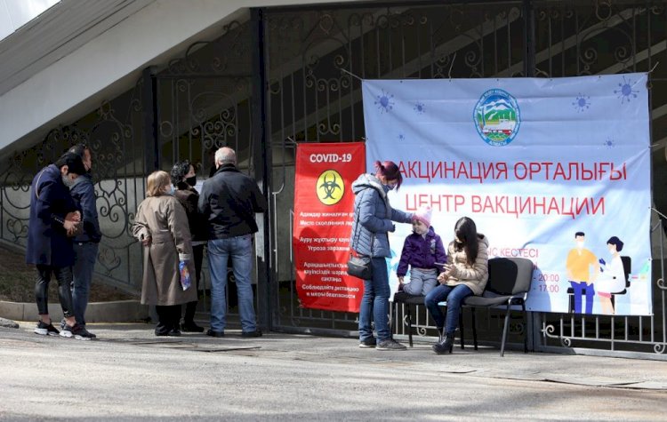 Алматы занимает лидирующие позиции по темпам вакцинации населения от КВИ
