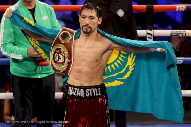 WBO официально признала Жанибека Алимханулы чемпионом мира по боксу