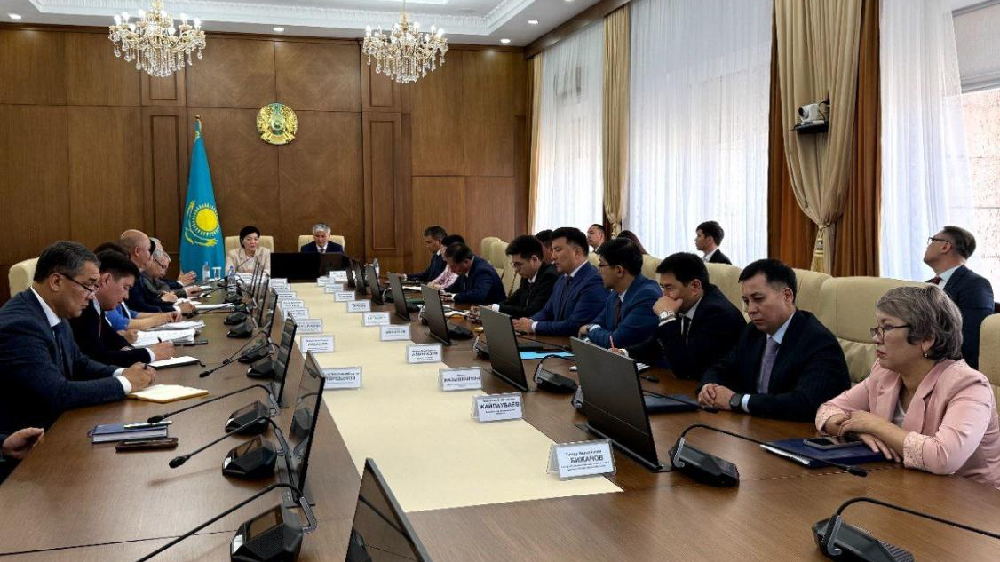 Светлана Жакупова представила цифровые решения Минтруда в области Улытау 