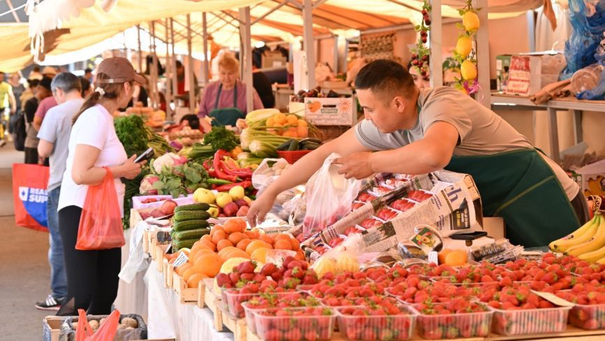 Более 22 тыс. тонн сельхозпродукции реализовали на ярмарках в Алматы