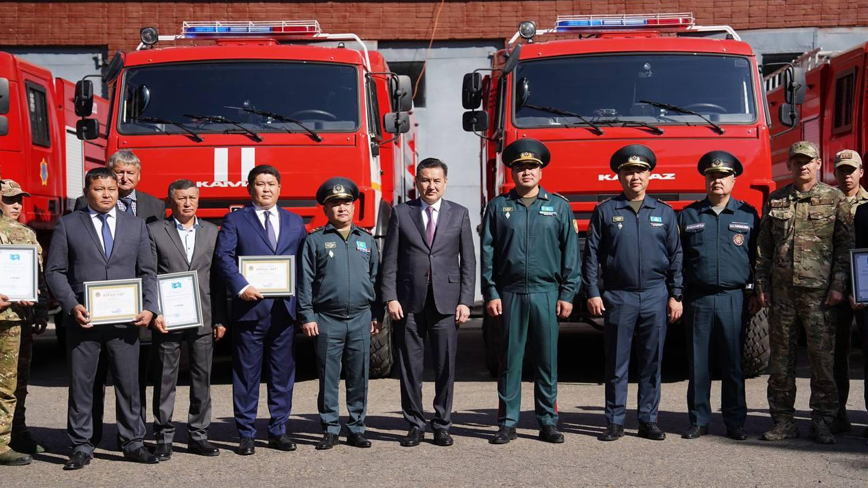 В ВКО спасателям передали новую технику