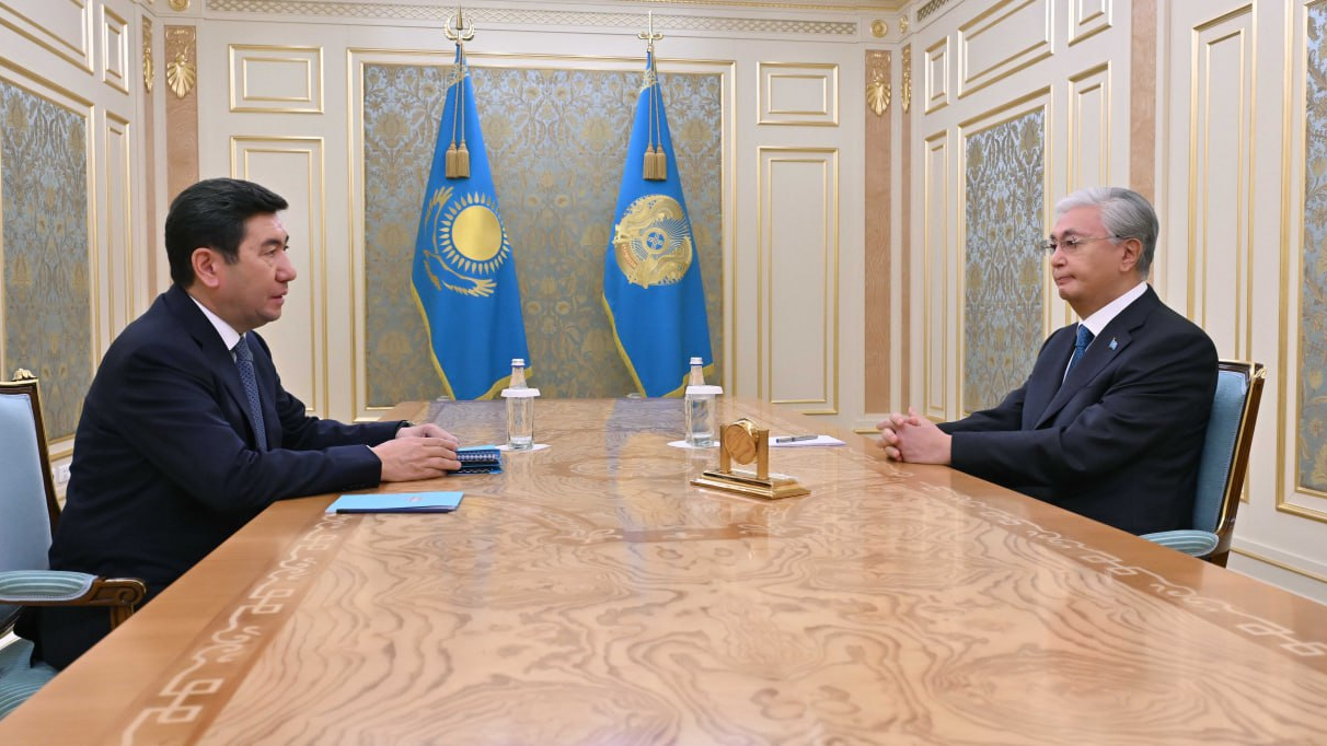 Токаев принял Председателя Мажилиса Парламента Ерлана Кошанова