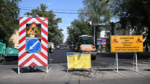 В Алматы частично ограничат движение на пересечении ул. Берегового и Кима
