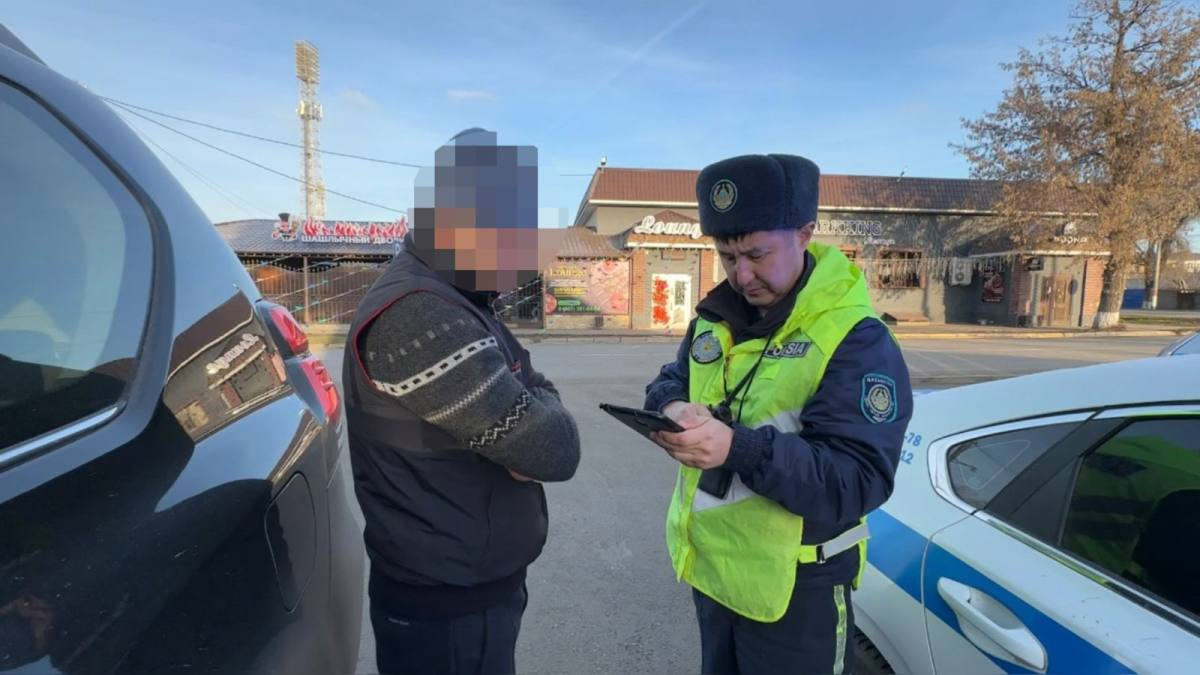 Водитель с 44 нарушениями ПДД выявлен в Уральске