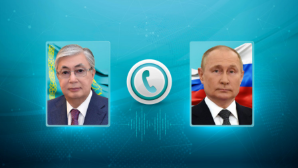 Токаев провел телефонный разговор с Путиным