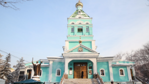 Как в Алматы отмечают православный христианский праздник Крещение Господне