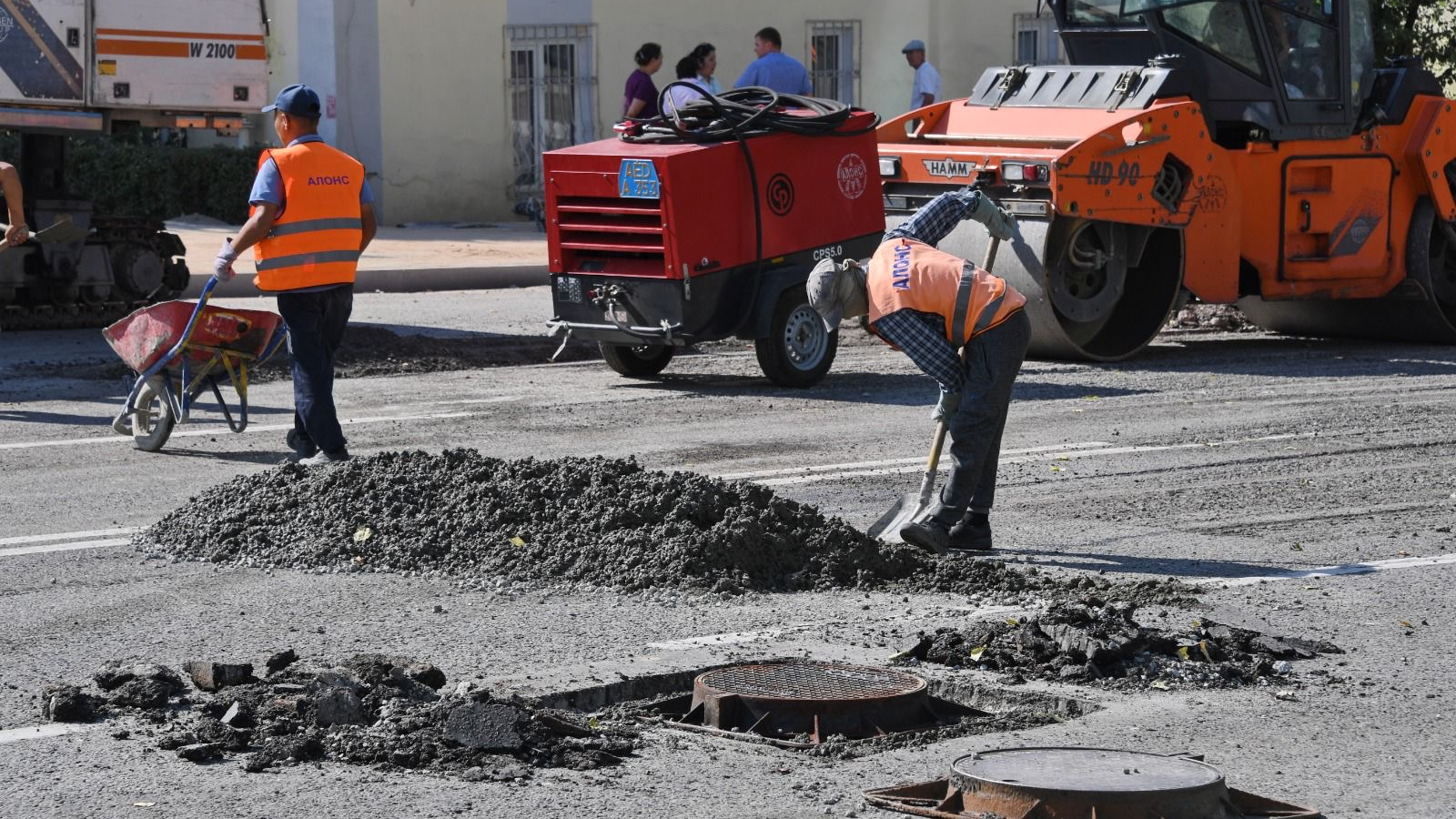 В Алматы на время перекроют участок улицы Рыскулбекова 